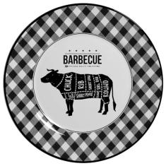 Conjunto C/6 Prato Raso Barbecue