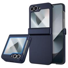 STORMTAL Capa para Samsung Galaxy Z Flip 6/7 FE com proteção de dobradiça e protetor de tela, textura antiderrapante, resistente a arranhões, à prova de choque, capa de celular robusta de ajuste fino