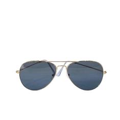 Óculos De Sol Aviador Dourado - Redex