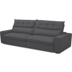 Sofá Retrátil Reclinável Para Sala de Estar Living 290cm Dimas F04 Bou