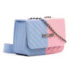 Bolsa Feminina Alça Transversal Rosa Azul Preta Pequena Clouth - Lovel
