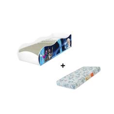 Cama carro móveis para quarto infantil proteção lateral 100% MDF crian