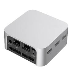 CIADAZ Mini PC Windows 11 8GB RAM 256GB SSD Mini computador desktop Intel Celeron N100 Processador 4 núcleos 4 threads Suporte 4K 60Hz WIFI5 BT4.2 Gigabit Ethernet Suporte BIOS