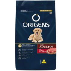 Ração Seca Origens Carne e Cereais Cães Adultos - 3 Kg