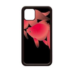 Capa de pintura de peixe da cultura japonesa para iPhone 12 Pro Max para Apple Mini Mobile Case Shell