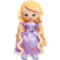 Princesa da Disney So Sweet Princesa Rapunzel, 12,5 Polegadas Plush com cabelos loiros, emaranhado