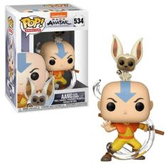 Funko Pop! Avatar The Last Airbender: Aang With Momo 534