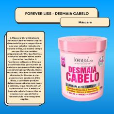 Forever Liss Desmaia Cabelo Máscara Ultra Hidratante 950g