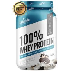 Whey 100% Shark Pro 900g - Proteína Concentrada do Soro do Leite, Cook