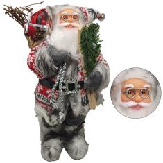 Boneco Papai Noel Natalino 30cm Decoraçao Enfeite Natal Festa Comemoraçao