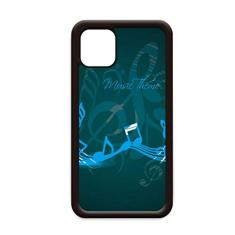 Capa elegante Flappg notas musicais azul para iPhone 11 Pro Max para Apple Mobile Case Shell
