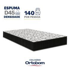 Colchão de Espuma D45 Ortobom Airtech 150 D45 Solteiro 88cm