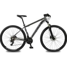 Bicicleta Aro 29 KRW Spotlight Alumínio Shimano TZ 24 Vel Freio Hidráu