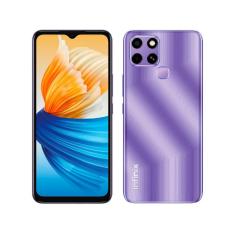 Smartphone Positivo Infinix Smart 6 64GB Secret Silver 4G Mediatek 2GB RAM 6,52" Câm. Dupla + Selfie 5MP Dual Chip