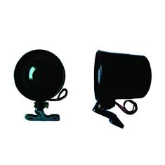 Mini Sirene 24Vdc Preta