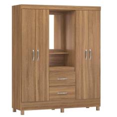 Guarda Roupa Demobile Lord Capelinha 4 Portas Amendola Touch