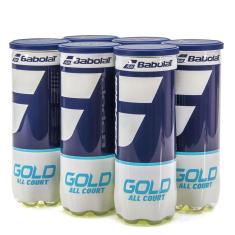 Bola de Tênis Babolat Gold All Court Pack com 6 Tubos