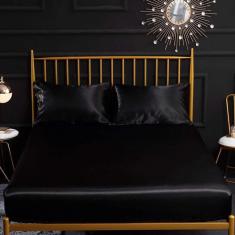 Lençol Com Elástico Solteiro Cetim Decor Mais 1 Fronha