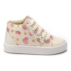 Tênis Tininha Infantil Menina Coração-Feminino