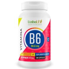 Vitamina B6 Concentrada Piridoxina 60 cápsulas 