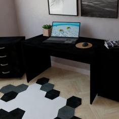 Mesa para Escritório 140cmx60cm Preto