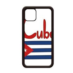 Capa com bandeira nacional de Cuba padrão azul vermelho para iPhone 12 Pro Max para Apple Mini Mobile Case Shell