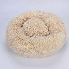 KAIJIE Cama ortopédica para cães, confortável, para cães e filhos, cama redonda ultramacia lavável para cães e gatos, diâmetro de 120 cm