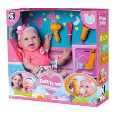 Boneca Baby Ninos Cuidar É Amar - Reborn - Cotiplás 2498