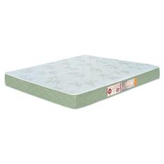 Colchão Casal Sleep Max Espuma D33 128X188X18Cm Branco/Verde - Castor
