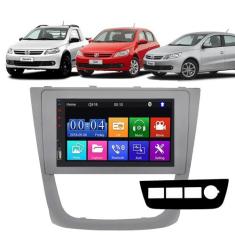 Kit Multimidia MP5 7" Gol Saveiro Voyage G5 08 10 12 TouchScreen + Câm