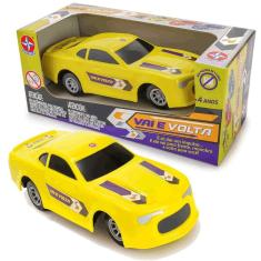 Carrinho Vai e Volta Amarelo Brinquedo Infantil Estrela