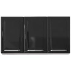 Armário Aéreo Triplo Itatiaia Luce com 3 Portas e 2 Prateleiras - 105cm de largura