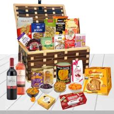 Cesta de Natal Especial MÔNACO 24 itens - Natal 2025