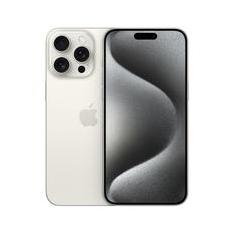 iPhone 15 Pro Max Apple 1TB, Câmera Tripla 48MP, Tela 6.7", Branco Titânio