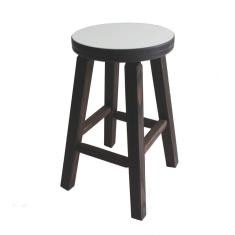 Banqueta Média Hardman Madeira P. Nogueira Mdf Branco