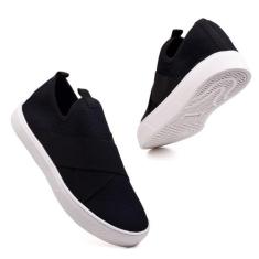 Tenis Feminino e Masculino Lançamento Calçe Fácil Academia Caminhada D