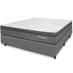 Cama Box Colchão Casal Espuma D45 Extra Firme Ortopédico Antialérgico Certificado 138x188x58cm - bf Colchões