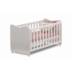 Berço Padrão Americano Mini Cama Cristal Laterais Fixas