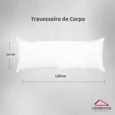 Travesseiro De Corpo 1,30X0,38M Com Refil - Borboleta