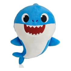 Baby Shark - Pelúcia de 30cm com Música (Baby Shark)