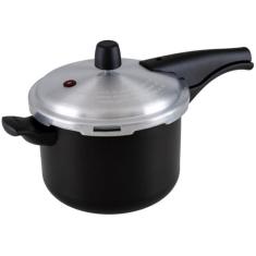 Panela de pressão tramontina vancouver preto 20cm 4,5l, 4,5L, Preto e 