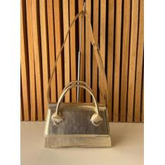 Bolsa Feminina Bag pequeno Alça Transversal e Mão - SLEEP SHOES, Ouro 