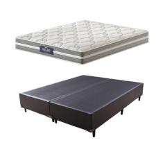 Cama Box Queen + Colchão Mola Ensacada Probel Vegas Springs Comfort Pi