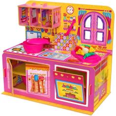 Minha Primeira Cozinha - Madeira - Massinha De Modelar - Brincadeira De Criança