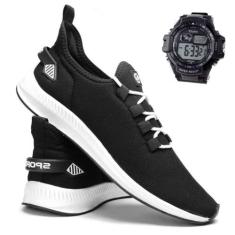 Kit Tênis Esportivo Masculino Academia Corrida Caminhada Leve Macio Co