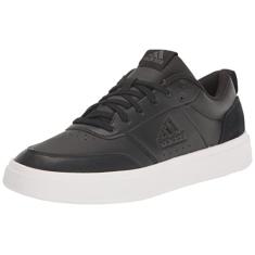adidas Park Street Tênis masculino, Preto/Preto/Branco, 42