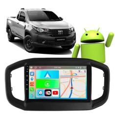 Kit Multimidia Android Carplay Strada 2021-2024 9 Pol GPS TV Wifi - E-