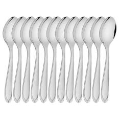 Conjunto 12 Colheres Mesa Laguna Talheres Tramontina em Aço Inox