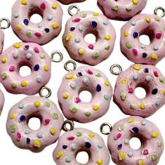 Pingente de resina infantil para colares e pulseiras (1 par) - IMPORTA