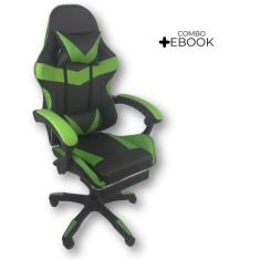 Cadeira Gamer Stillus Ergonômica Com Apoio Para Os Pés com Ebook - Ofi